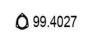 ASSO 99.4027 Gasket, exhaust pipe